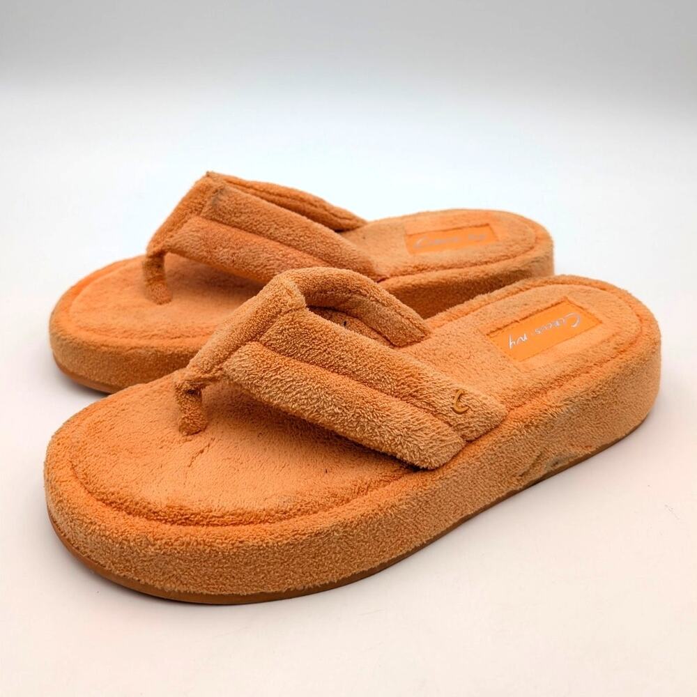 Circus NY by Sam Edelman Laina Flip Flop Sandal Creamsicle Size US9.5M EU39.5